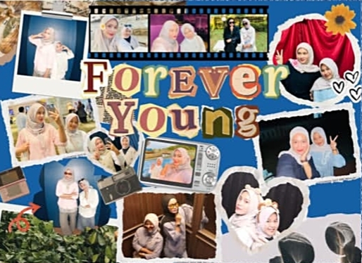 Scrapbook foto custom - Forever Young